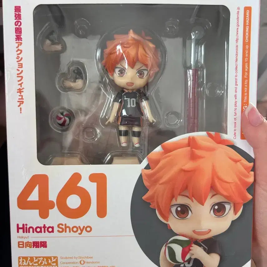 [BUNJANG] Haikyuu!! Nendoroid Shoyo Hinata Figure #461 / 하이큐 넨도로이드 피규어 히나타 소요 461