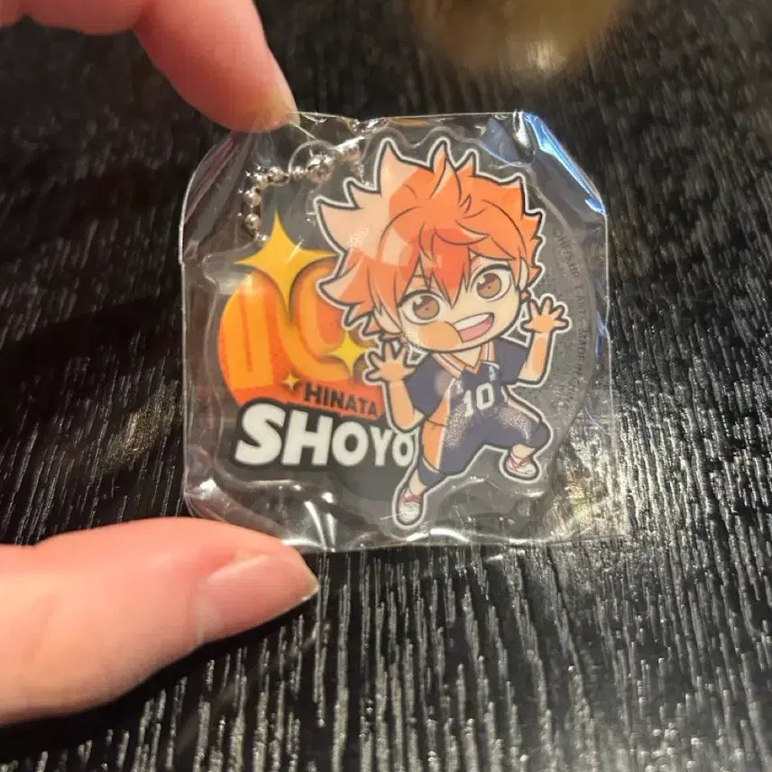 [BUNJANG] Haikyuu!! Shoyo Hinata Sealed Acrylic Keyring / 미개봉) 하이큐 히나타 소요 아크릴키링
