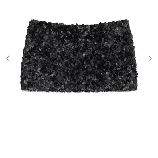 [BUNJANG] Glowny Twinkle Mini Skirt with Sleeveless Top / 글로니 TWINKLE MINI SKIRT스팽글 스커트(글로니 나시 증정)