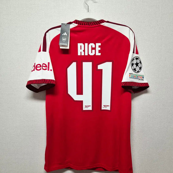 [BUNJANG] Arsenal 2026-2027 Home Declan Rice #41 Champions League Authentic Jersey / (새상품) 26-27 아스날 홈 No.41 라이스 챔스 정품 유니폼
