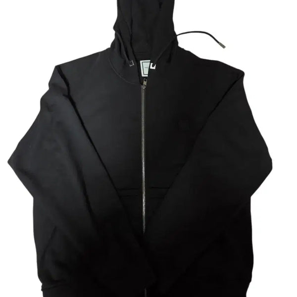 [BUNJANG] Wooyoungmi 26SS Back Logo Two-Way Hooded Zip-Up Black Size 50 / [26SS/정품] 우영미 백로고 투웨이 후드 집업 블랙 50사이즈