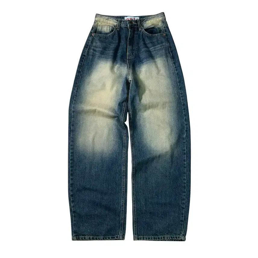 [BUNJANG] OOTJ Wide Straight Denim Pants / OOTJ 데님 팬츠