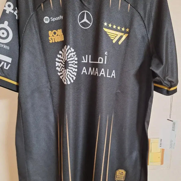 [BUNJANG] T1 2025 Worlds 6-Star Uniform Jersey (L Size, Faker Marking) / lck롤 티원t1 2025월즈 6성유니폼 저지 L사이즈 페이커마킹
