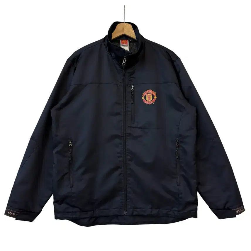 [BUNJANG] Vintage Manchester United Windbreaker Navy M / VTG 맨체스터 유나이티드 바람막이 네이비 M