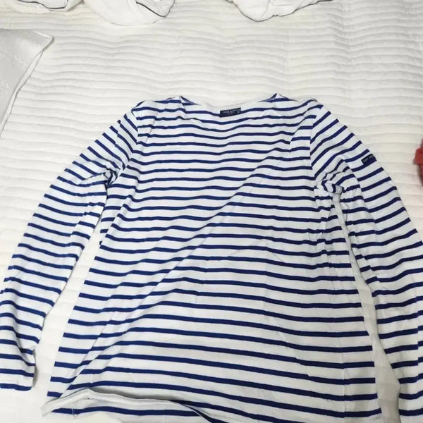 [BUNJANG] Saint James Striped Long Sleeve T-Shirt / 세인트제임스 스트라이프 긴팔 티셔츠