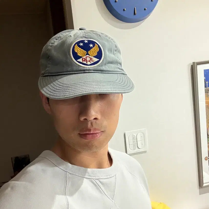 [BUNJANG] RRL Washed Wing Trucker Hat / Rrl 윙 트러커햇 워시드