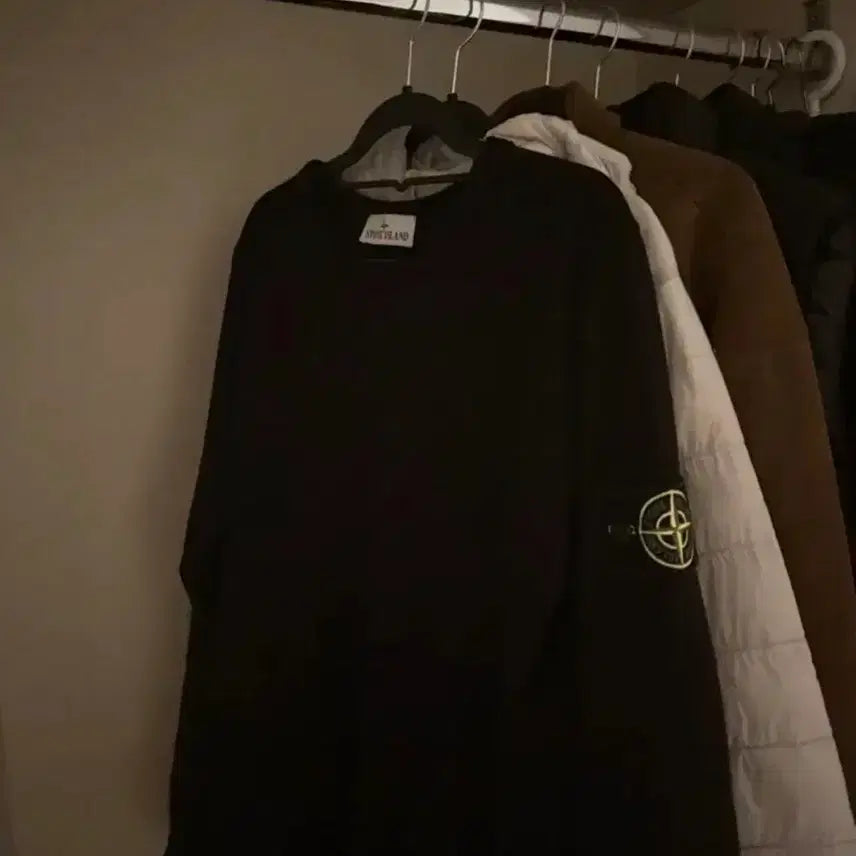 [BUNJANG] Stone Island Sweatshirt Black S / 스톤아일랜드 맨투맨