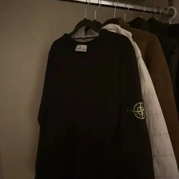 [BUNJANG] Stone Island Sweatshirt Black S / 스톤아일랜드 맨투맨