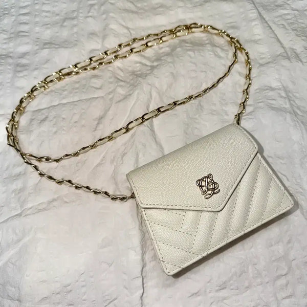 [BUNJANG] Louis Quatorze Mini Caviar Nano Bag Ivory / (공식몰구매인증) 루이까또즈 미니캐비어 나노백 아이보리
