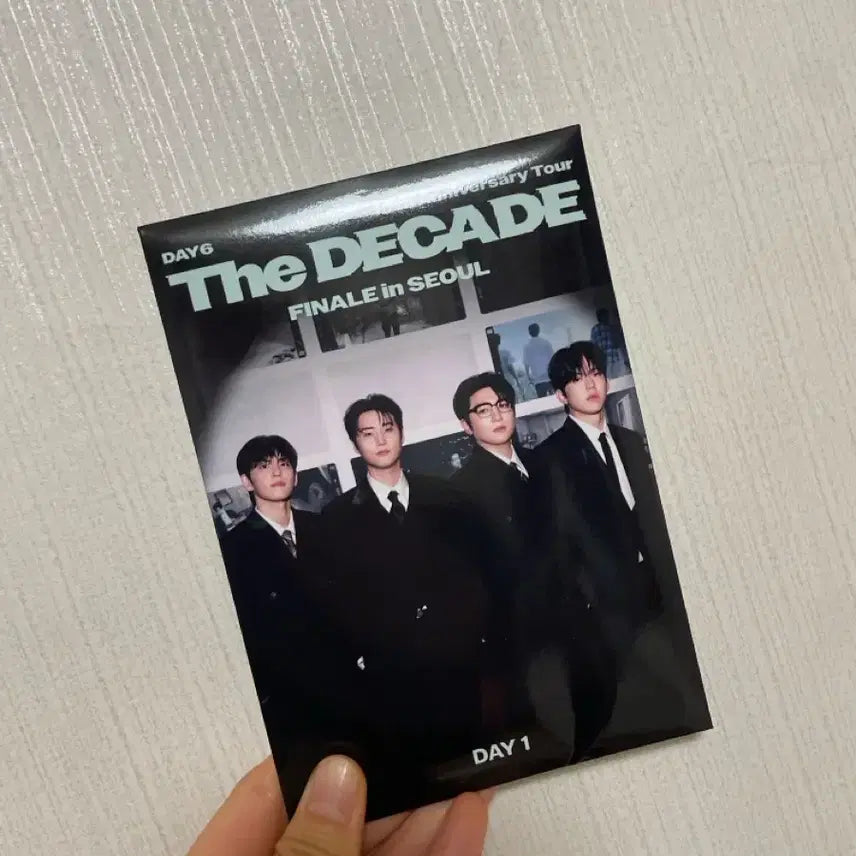 [BUNJANG] DAY6 The DECADE FINALE in SEOUL 10th Anniversary Concert Gift Card (Sealed) / 데이식스 첫콘 기프트카드 미개봉