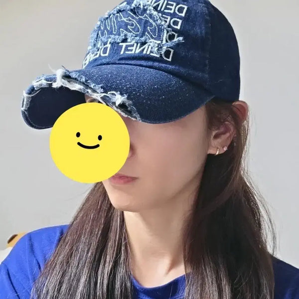 [BUNJANG] DAINIT GGUM Denim Cap / 다이닛 GGUM 모자 데님컬러