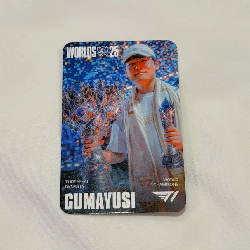 [BUNJANG] LoL Esports Gumayusi MSI Daejeon Penfesta Worlds Champion Skin Photocard / 구마유시 MSI 대전 펜페스타 월즈 우승 스킨 포토카드 양도