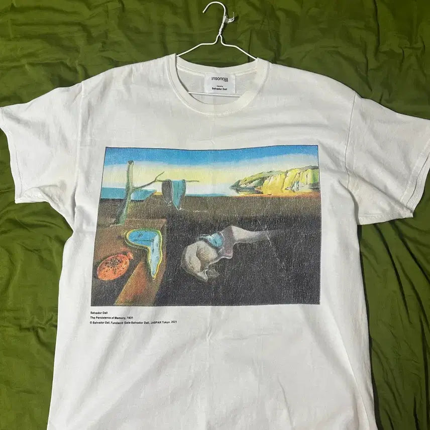 [BUNJANG] Insomnia Project Salvador Dali Artwork T-Shirt Size 3 / 인소니아 프로젝트 살바도르 달리 티셔츠 3사이즈