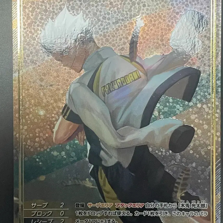 [BUNJANG] Haikyuu!! Bokuto Koutarou Baka Card / 하이큐 보쿠토 바보카 카드