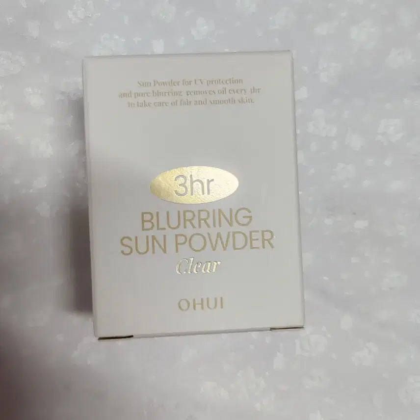 [BUNJANG] OHUI 3 Hour Blurring Sun Powder No. 1 Clear / 오휘 3아워 블러링 선 파우더 01호 클리어