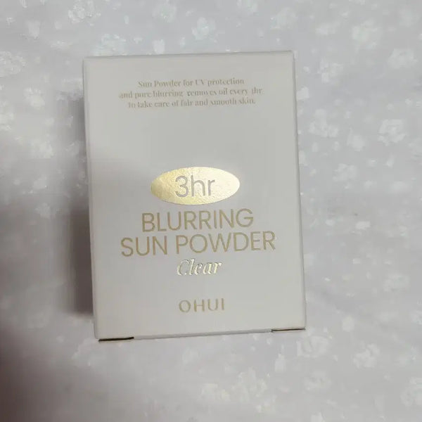 [BUNJANG] OHUI 3 Hour Blurring Sun Powder No. 1 Clear / 오휘 3아워 블러링 선 파우더 01호 클리어