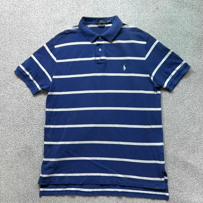 [BUNJANG] Polo Ralph Lauren New Collar Short Sleeve PK T-Shirt L (100) / 폴로 랄프로렌 신형 카라넥 반팔 PK 티셔츠 L 100