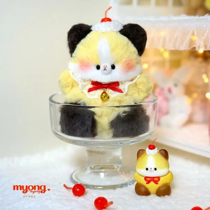 [BUNJANG] Myongmyong Workshop Pudding Cat Plush Toy / 묭묭공방 푸딩냥 인형