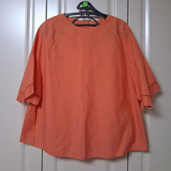 [BUNJANG] Lanvin Collection Cotton Blend Blouse 55-66 / 랑방컬렉션 면혼방블라우스 55~66 더한섬닷컴