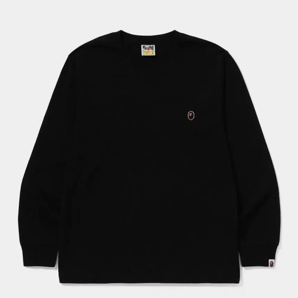 [BUNJANG] BAPE One Point Long Sleeve T-Shirt Black XL / 베이프 원포인트 롱슬리브 티셔츠 블랙 (xl)