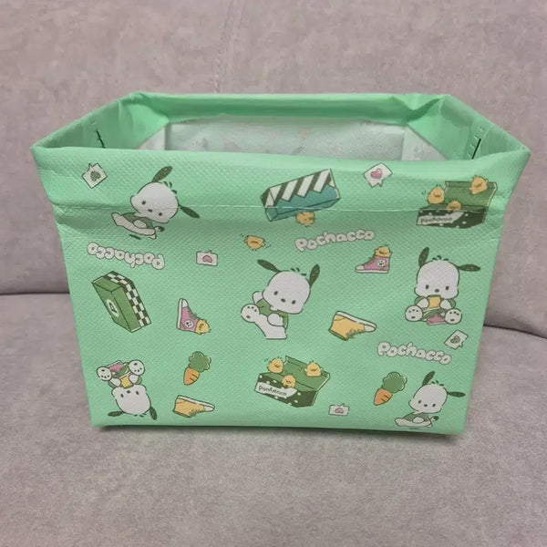 [BUNJANG] Sanrio Pochacco Fabric Folding Storage Box / 포차코 부직포 접이식 정리함