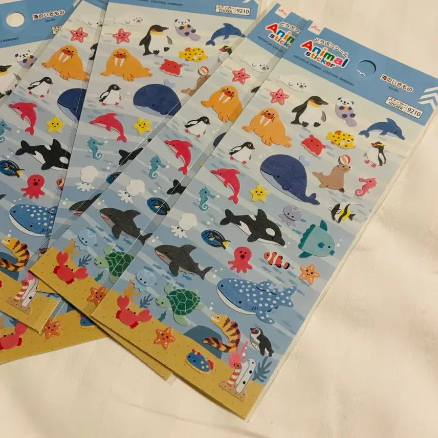 [BUNJANG] Summer Seal - Underwater 3 (Masking Material) / 여름씰-바닷속3(재질 마스킹)