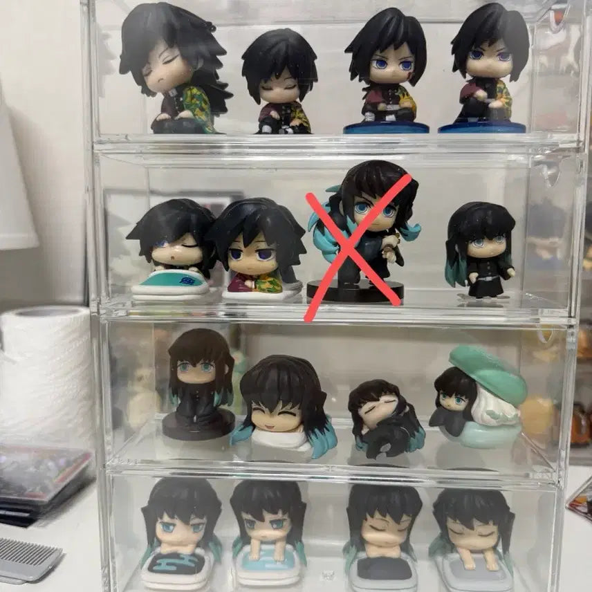 [BUNJANG] Demon Slayer Onemutan Swarasetai Giyu Tomioka Muichiro Tokito Figures / 귀멸의 칼날 오네무탄 스와라세타이 가챠 기유 무이치로