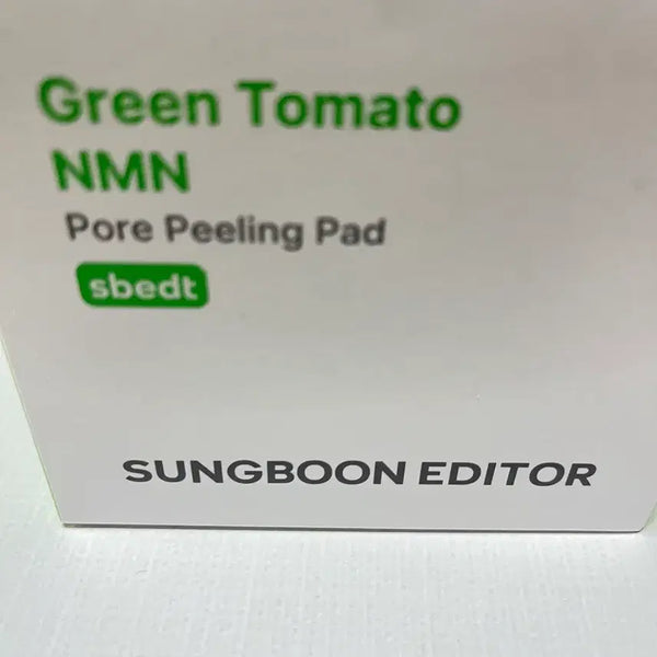 [BUNJANG]  성분에디터 Green Tomato NMN Pore Filling Pad / 새상품]성분에디터 그린토마토 엔엠엔 포어 필링 패드