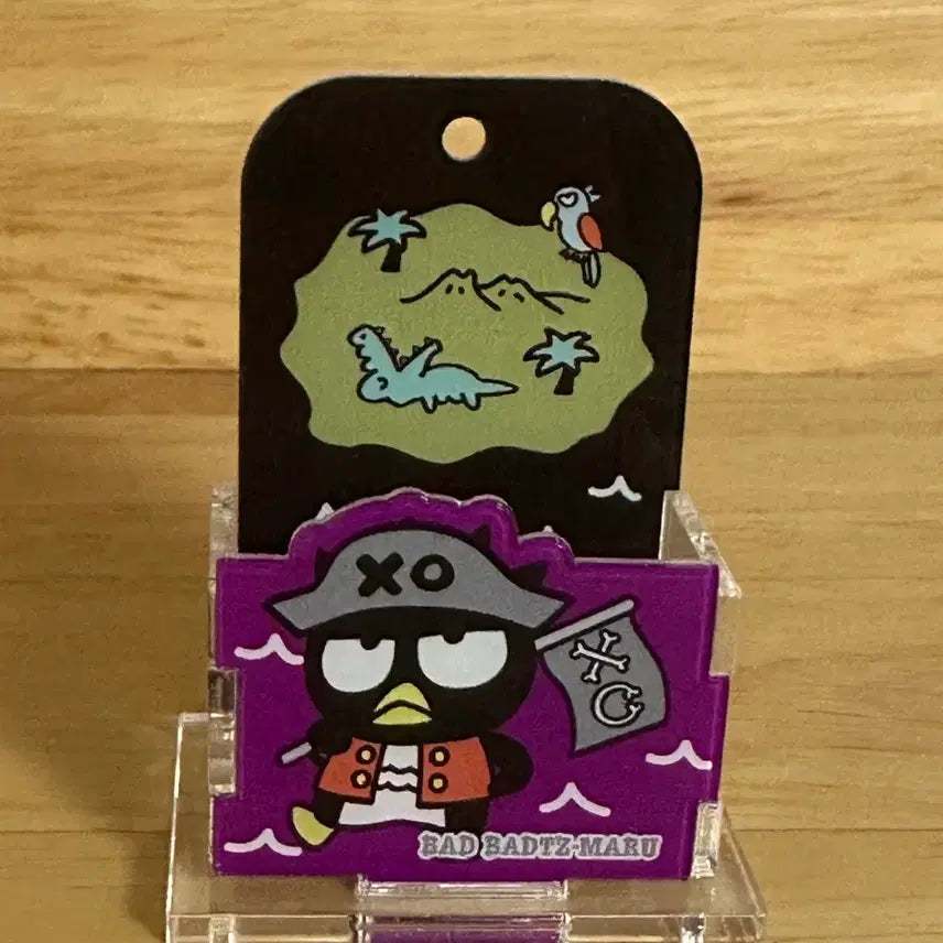 [BUNJANG] Sanrio Badtz-Maru Pirate Storage Keychain / 산리오 배드바츠마루 수납키링