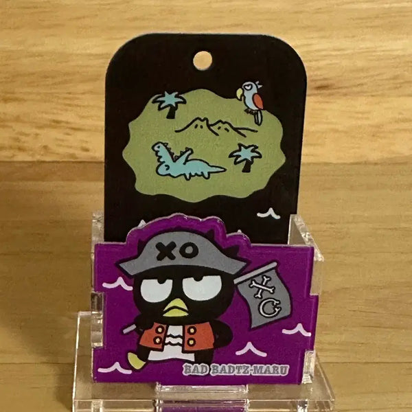 [BUNJANG] Sanrio Badtz-Maru Pirate Storage Keychain / 산리오 배드바츠마루 수납키링