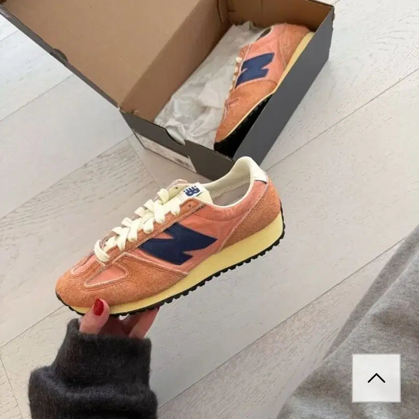 [BUNJANG] New Balance 471 Peach Nectar Blue Oyster / 290) 뉴발란스 471 피치 넥타르 블루 오이스터