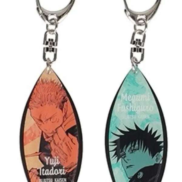 [BUNJANG] Jujutsu Kaisen Yuji Itadori & Megumi Fushiguro Surfing Board Keychain Set / 주술회전 서핑보드 키링 이타도리 유지,후시구로 메구미