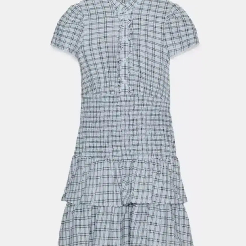 [BUNJANG] ZARA Check Frill Dress / 자라 ZARA 체크 프릴 원피스