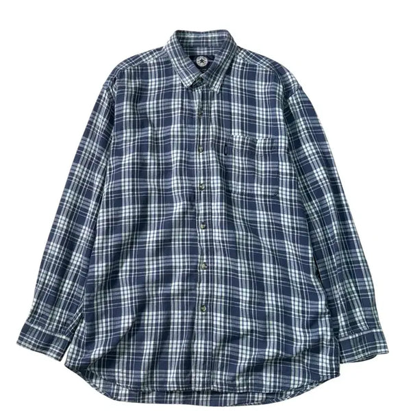 [BUNJANG] Converse All Star Check Shirt / 컨버스 올스타 체크 셔츠