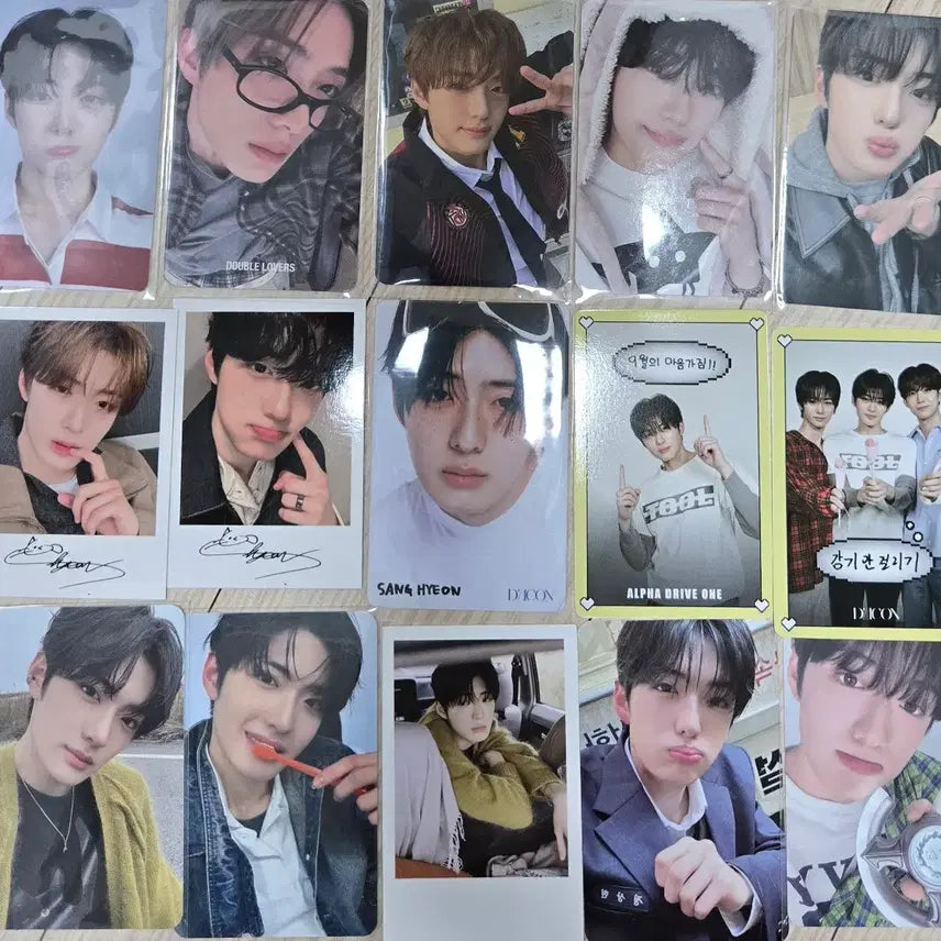 [BUNJANG] ALD1NE Hyun Photocard Bundle Set / 알디원 상현 첫콘 포카 포함 일괄 양도