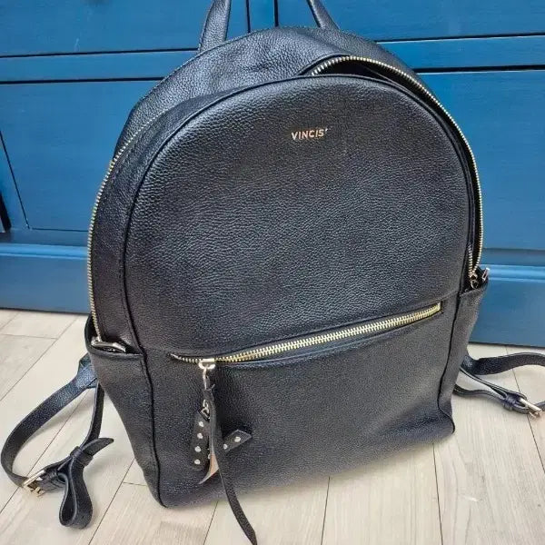[BUNJANG] Vincis Genuine Leather Backpack / 빈치스 백팩 소가죽 상태 좋고 아주