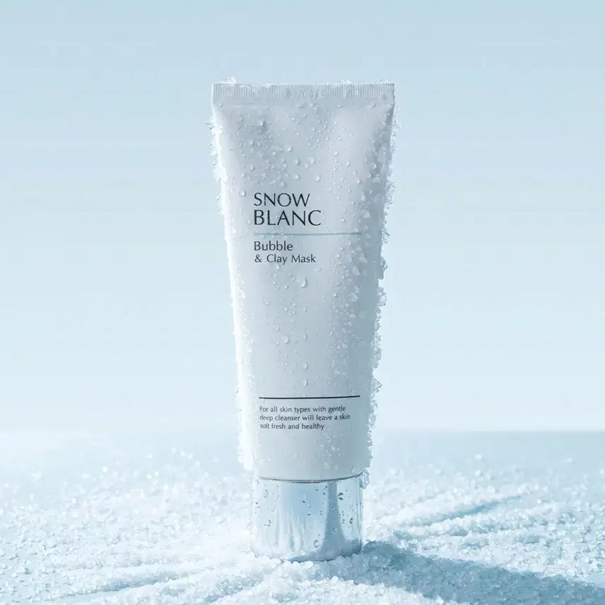 [BUNJANG] Snow Blanc Bubble Clay Mask Foam Cleansing / 스노우블랑 버블 클레이 마스크 폼클렌징