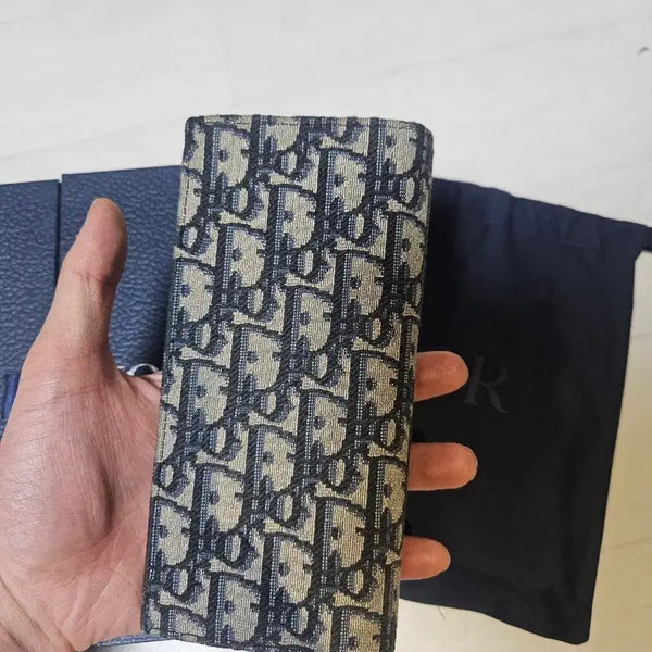 [BUNJANG] Dior Oblique Long Wallet / [풀박스] 디올 오블리크 장지갑