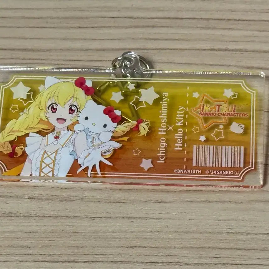 [BUNJANG] Aikatsu! Ichigo, Shirokuma, Hello Kitty Acrylic Keychain / 아이카츠! 이치고 시로쿠마 헬로키티 아크릴 키링