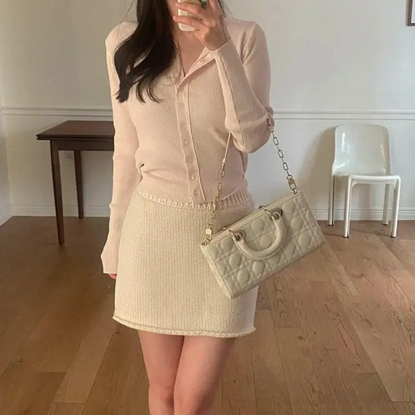 [BUNJANG] Yusoop Sophie Cardigan Pink / 유솝 소피 가디건 핑크
