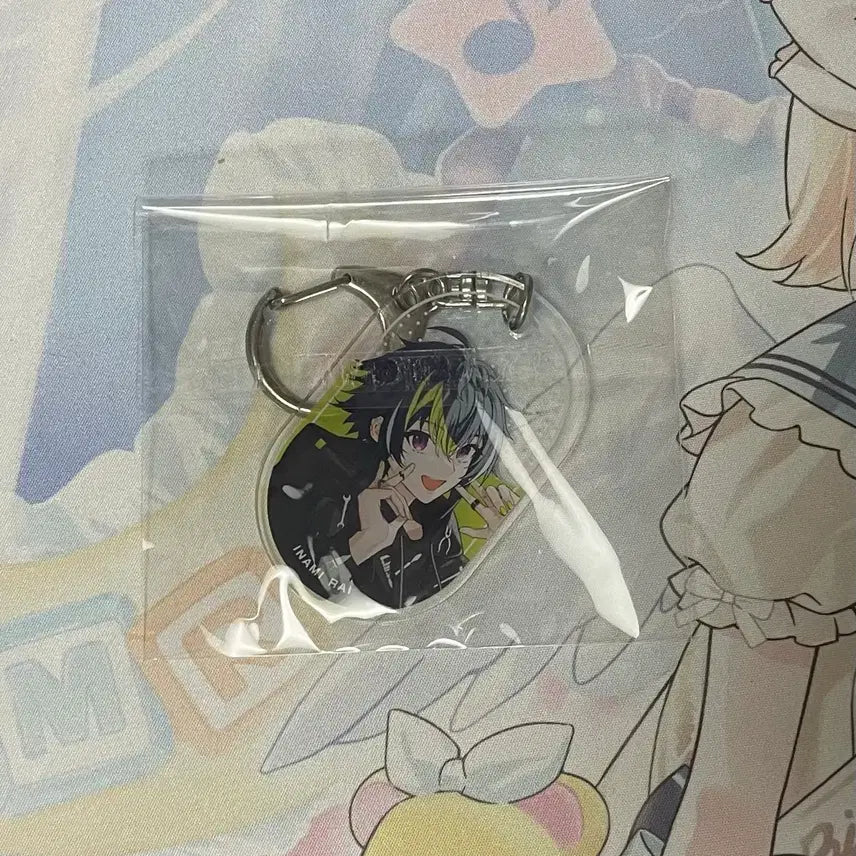 [BUNJANG] Inami Rai Nijineil Acrylic Keyring / 이나미 라이 니지네일 아크릴 키링