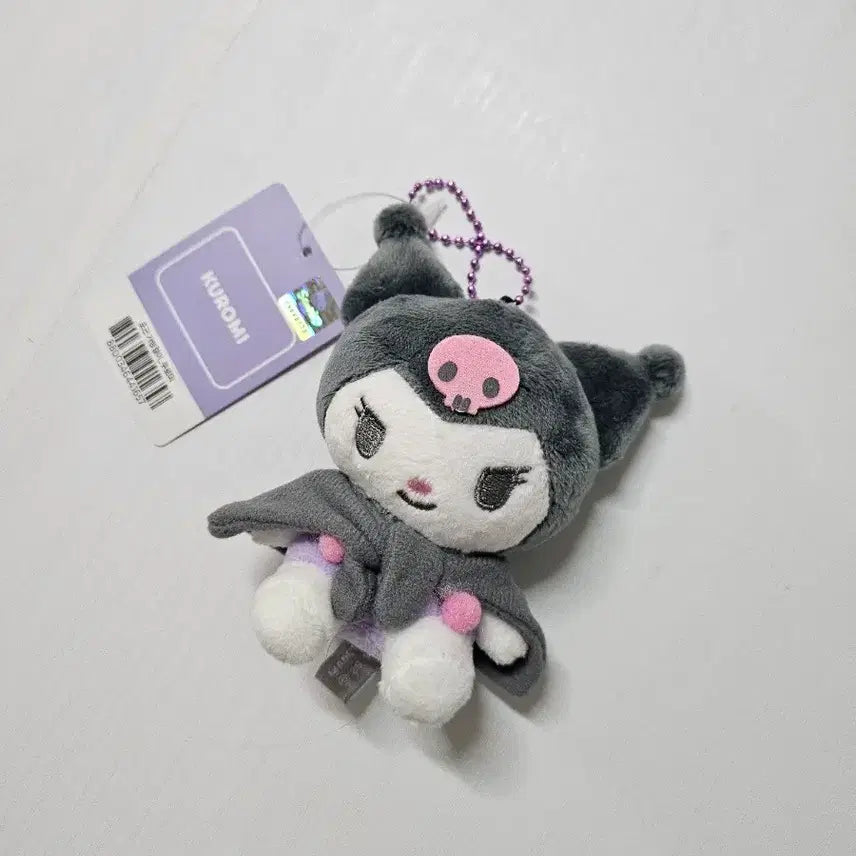 [BUNJANG] Sanrio Genuine Kuromi Plush Bag Charm / (새상품) 산리오 정품 포근 쿠로미 인형 가방 키링