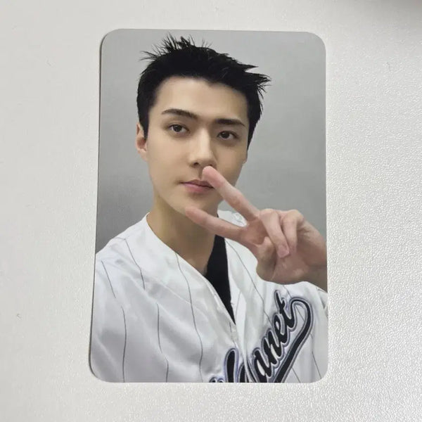 [BUNJANG] EXO Sehun Cream Soda Uniform Photocard POB / 엑소 세훈 유니폼 포카 양도 미공포 크림소다 오세훈 exo 에버라인