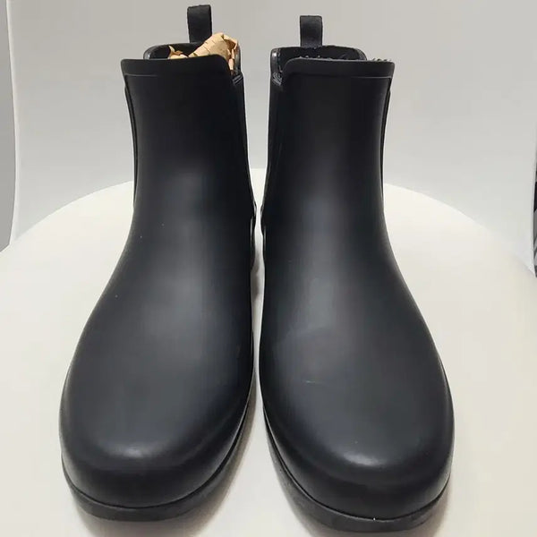 [BUNJANG] Hunter Original Refined Chelsea Rain Boots - Black / 오리지날 리파인드 첼시레인부츠-블랙