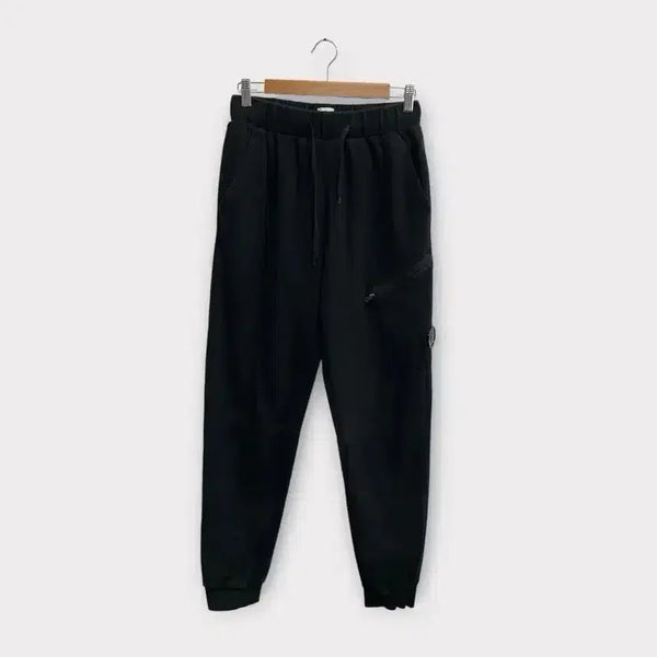 [BUNJANG] CP Company Black Cotton Sweat Jogger Pants L / CP컴퍼니 블랙 코튼 스웨트 조거 팬츠 L