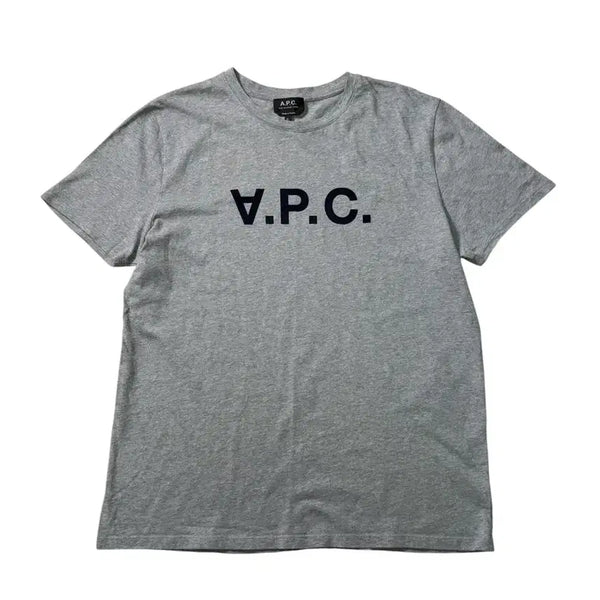 [BUNJANG] A.P.C. Logo Short Sleeve T-Shirt / A.P.C. 아페쎄 로고 반팔티