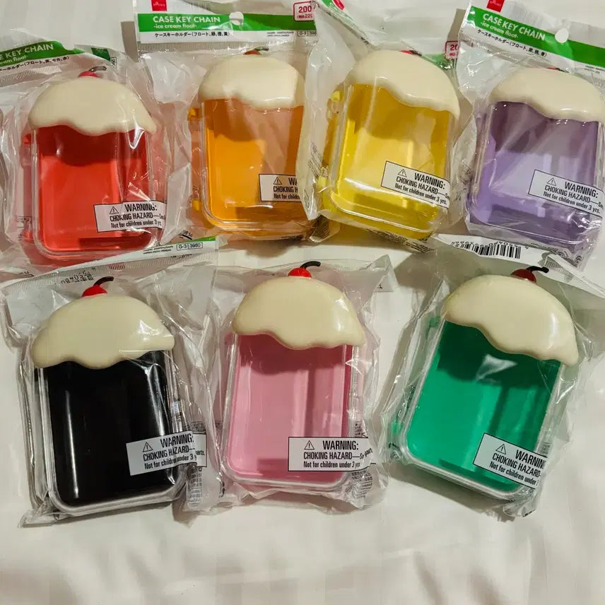 [BUNJANG] Daiso Japan Cream Soda Case Set (7 Types) / 일본다이소크림소다케이스 7종