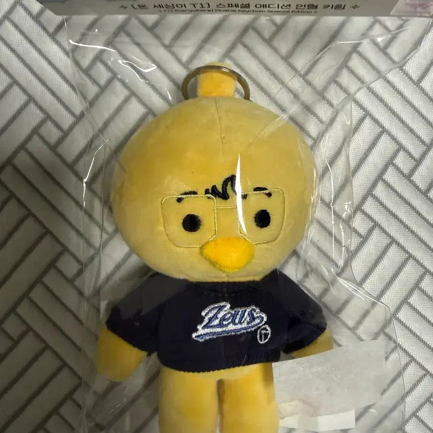 [BUNJANG] T1 ONSE Team Zeus Doll Keyring (Sealed) / (미개봉)(새상품)티원 온세티 제우스 인형 키링