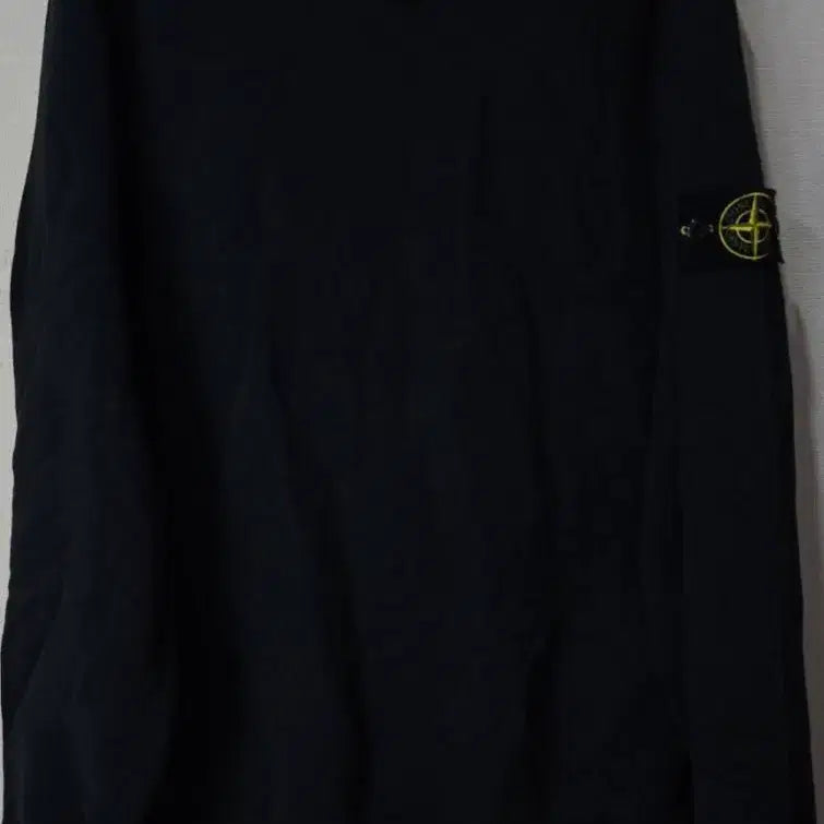 [BUNJANG] Stone Island 22FW Patch Cotton Sweatshirt Black L / [정품/S급] 스톤아일랜드 22FW 와펜 기모 맨투맨 블랙 100/L