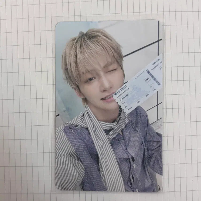 [BUNJANG] Jihoon Photocard / 지훈 포토카드